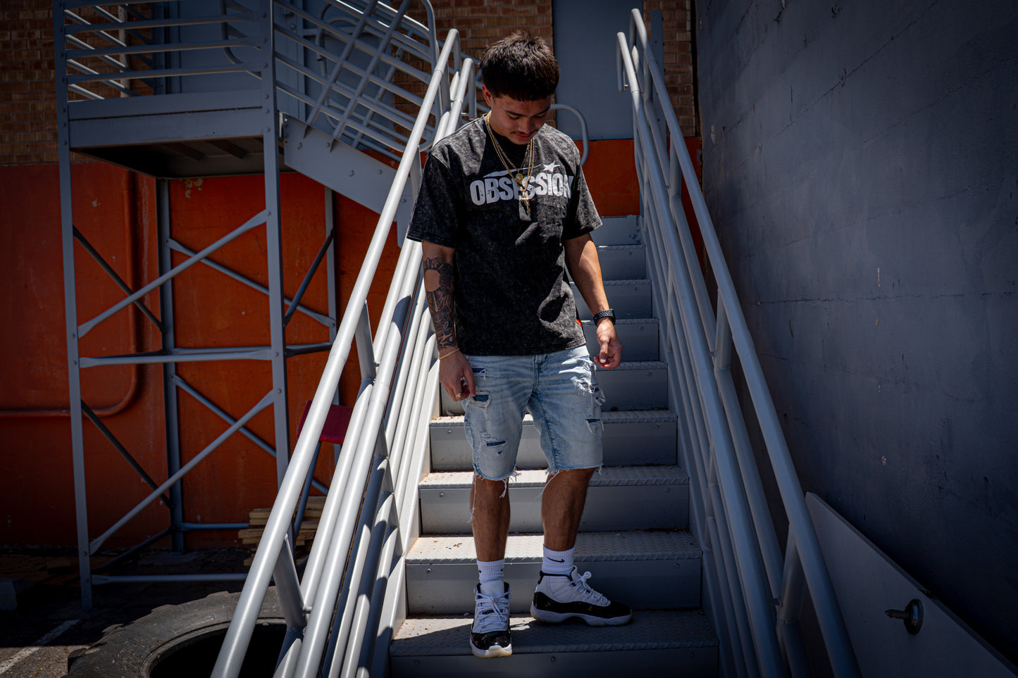 OBSESSION TEE BLACK