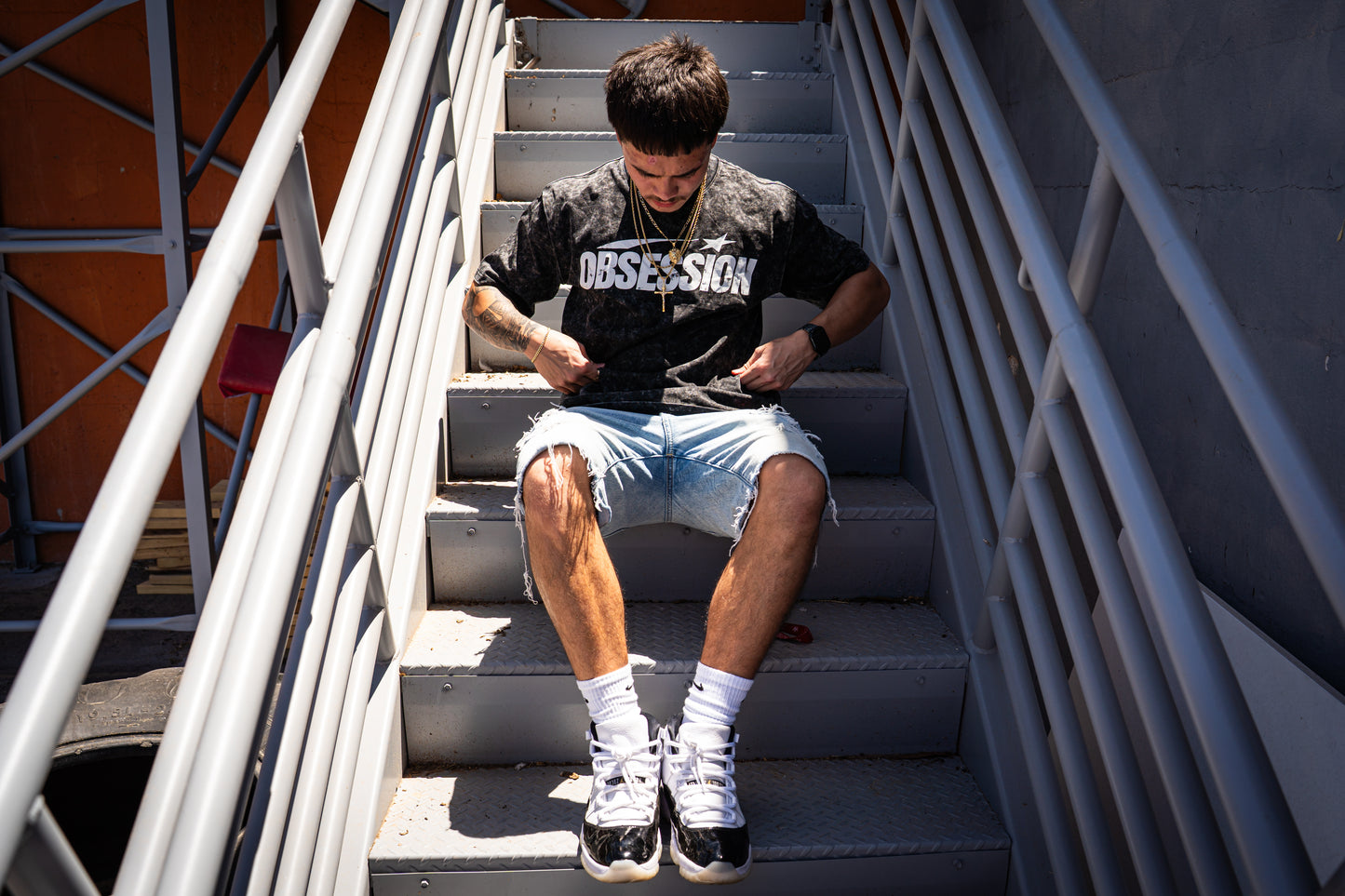OBSESSION TEE BLACK